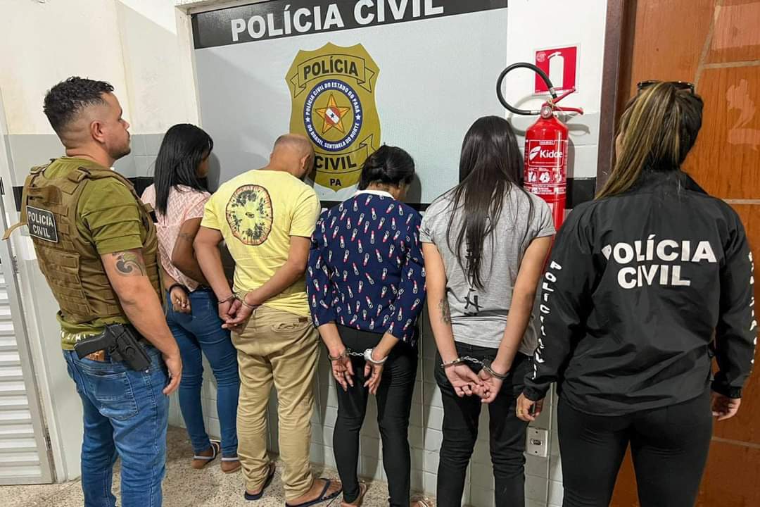 POLÍCIA CIVIL PRENDE ESTELIONATÁRIOS SUSPEITOS DE PRATICAREM O GOLPE CONTO DO PACO.