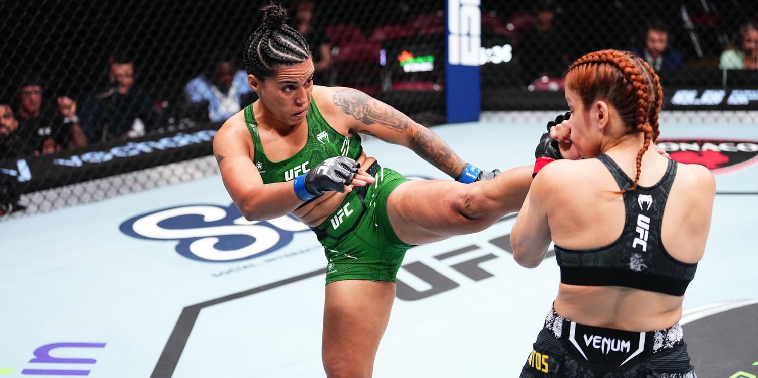 PARAENSE RAYANNE DOS SANTOS PERDE PARA ESTREANTE E CONTINUA SEM VITÓRIAS NO UFC